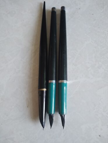 продажа бу инструмента: Ручки чернильные советского производства. В обьявлении уквзана цена за