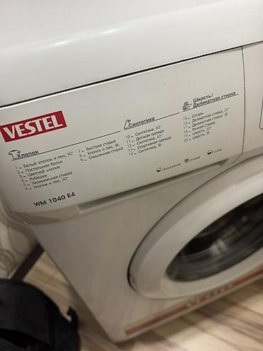 vestel: Стиральная машина Vestel WM 1040 E4, фронтальная загрузка. ‼️НА — 2