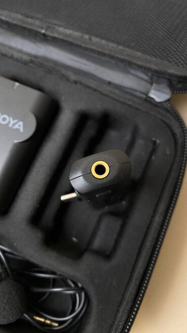 Mikrofonlar: Boya BY-WM4 Pro-K6 Type-C yaxa mikrafonu ela veziyyetde satiram hem — 7