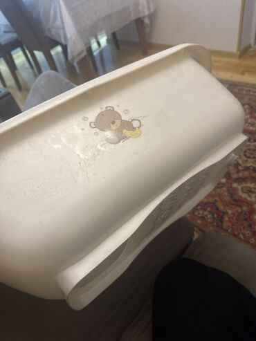 домики для барби: Uşaq vannanı - Material: möhkəm, yüngül plastik - Rəng: krem/ağ -
