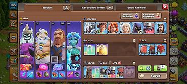 komplekt: Clash of Clans hesabı – yüksək səviyyəli əsas kənd və zəngin resurslar — 9