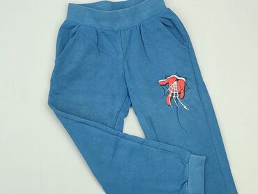 dresowe spodenki sinsay: Sweatpants, Marvel, 9 years, 122/128, condition - Good