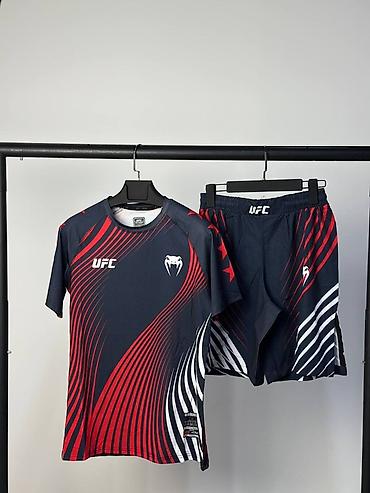 футболки ufc: Мужской спортивный костюм, S, Venum, Новый, цвет - Белый, Платная доставка, Самовывоз — 2