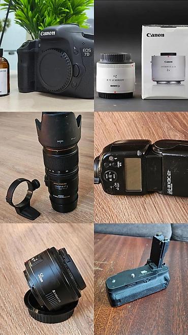 Фотоаппараты: Canon 7D + 50 mm + Sigma 70-200mm + Extender 2x iii + вспышка — 12