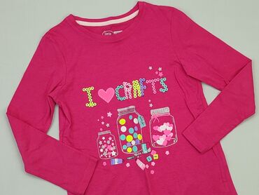 bluzka zakładana kopertowa: Блузка, Little kids, 7 р., 116-122 см, стан - Ідеальний