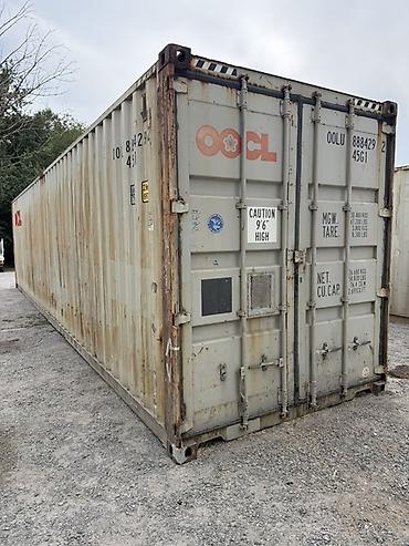 контейнео: Морской контейнер OOCL, 45HC (High Cube). Длинномерный контейнер — 3