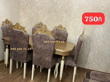 Masa və oturacaq dəstləri: Stol stul masa oturacaq sifarisle
