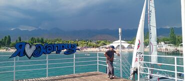 Иссык-Куль 2025: Коттедж, ЦО"КАПРИЗ ЦО Каприз, Чолпон-Ата, Детская площадка, Парковка, стоянка, Охраняемая территория — 15