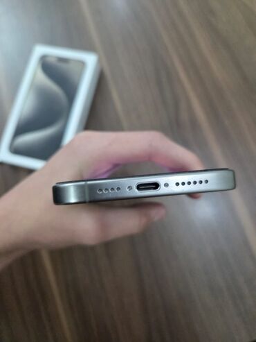 Apple iPhone: IPhone 15 Pro Max, 256 GB, Natural Titanium, Zəmanət -da lalafo.az — 9 Apple iPhone: IPhone 15 Pro Max, 256 GB, Natural Titanium, Zəmanət — 9