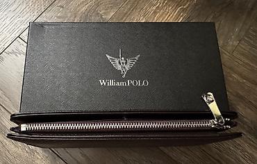 William POLO kişi pulqabı / portmone Gündəlik istifadə üçün praktik
