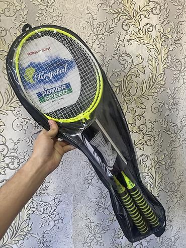 raket: Məhsul: Krystal badminton raket dəsti Xüsusiyyətlər: - Brend — 2