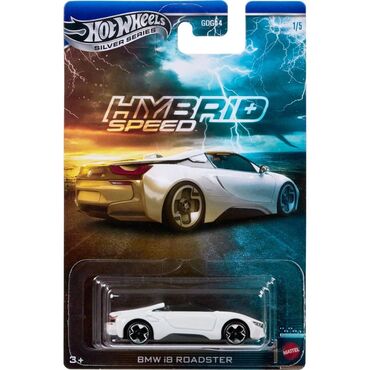 Oyuncaqlar: Hot Wheels Silver Series – BMW i8 Roadster (Hybrid Speed) -