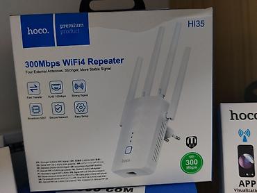 raspberry pi: Усилитель Wi‑Fi HOCO HI35 (Repeater, WiFi 4, до 300 Мбит/с) - — 1
