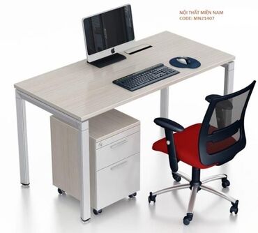 Ofis masaları: Yeni, İşçi üçün, Dördbucaq masa — 9