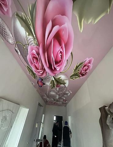 Покраска: Обои чаптайм краска потолок и стены обойдун турун чаптайм таза Жана — 6