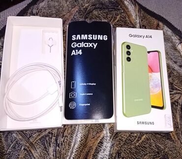 a14 ikinci el: Samsung Galaxy A14 5G, 128 GB, rəng - Yaşıl, İki sim kartlı