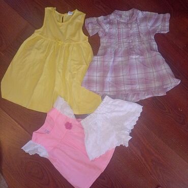 kompleti za bebe devojcice: Zara, Komplet: Majica, Šorts, 86