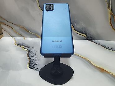Samsung Galaxy A12, Б/у, 32 ГБ, цвет - Синий, 2 SIM