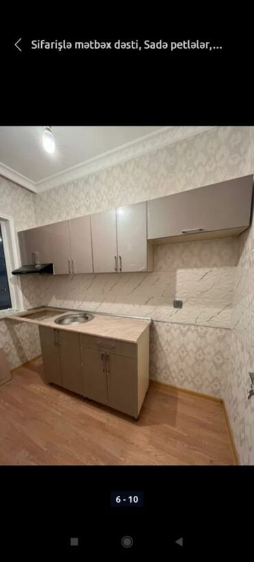 Mətbəx mebeli: Sifarişlə hazırlanmış müxtəlif ölçülü mətbəx mebelləri. Rəng və dizayn — 9