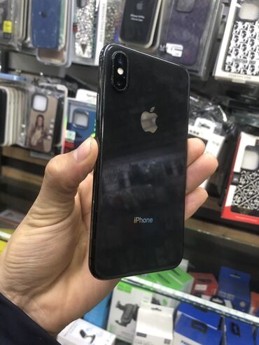 дисплей айфон хс макс: IPhone X, Б/у, 256 ГБ, Space Gray, Защитное стекло, Чехол, 100 %