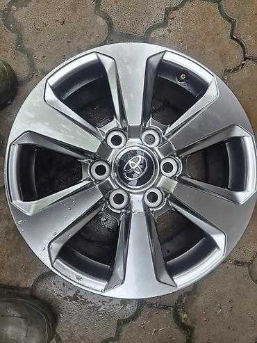 range over: Литые Диски R 18 Toyota, Комплект, отверстий - 6, Б/у — 4