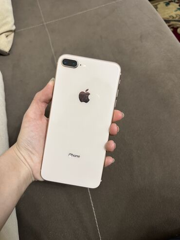 iphone 8 бишкек бу: IPhone 8 Plus, Б/у, 256 ГБ, Rose Gold, Зарядное устройство, Защитное стекло, Чехол, 100 %