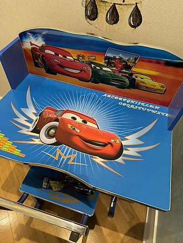 parker qelem: Uşaq üçün stol-stul dəsti – Cars (Şimşək McQueen) temalı - Parlaq — 3