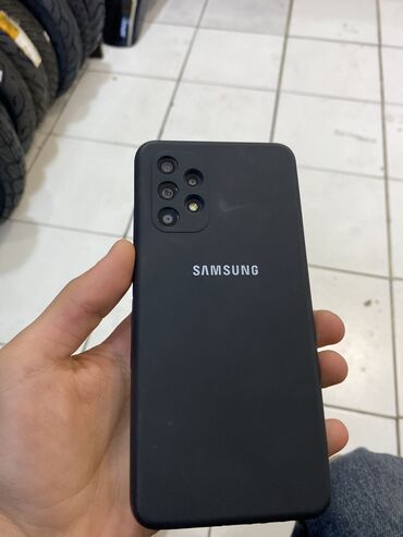 Samsung: Samsung Galaxy A32 5G, 64 GB, rəng - Qara, Barmaq izi, İki sim kartlı, Face ID