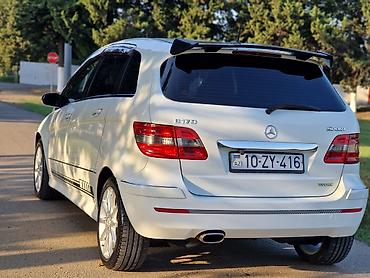 təkər olculəri: Mercedes-Benz B-Class: 1.7 l | 2006 il Hetçbek — 7