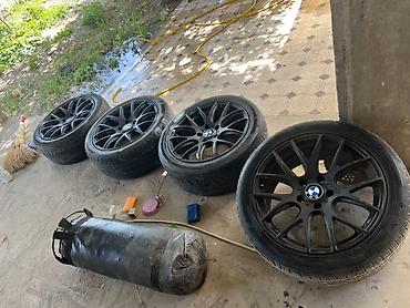 wing: Комплект колес BMW: литые диски + шины - Диски: черные — 2