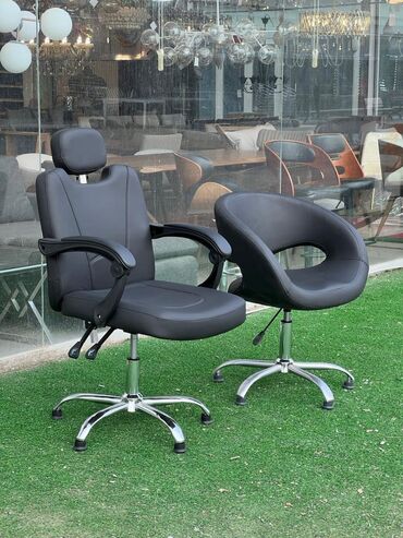 Ofis və oyun kresloları: Yeni, Təkərli, Qolları tənzimlənir, Parça — 26