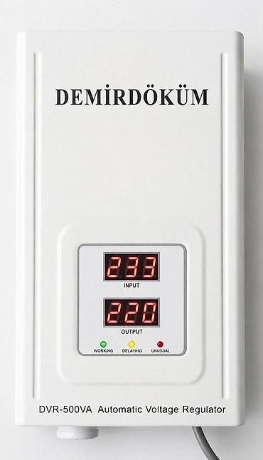 Təmir və tikinti: Tənzimləyici DemirDöküm DVR-500VA 🟢 Rəsmi iş yeri olan və — 1