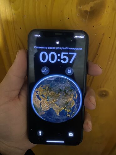 Apple iPhone: IPhone 11 Pro, Б/у, 256 ГБ, Черный, Зарядное устройство, Защитное стекло, Чехол, 87 %