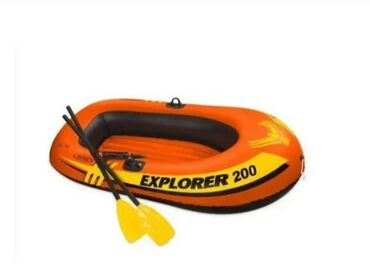 pamucna posteljina za bebe: Čamac EXPLORER 200 sa veslima i pumpom Opis proizvoda Intex Čamac
