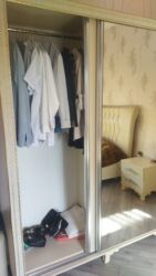 Yataq otağı dəstləri: İkinəfərlik çarpayı, Termo, Tumba, Dolab — 9