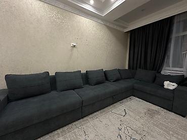 sofa: Прямой диван, Б/у — 2