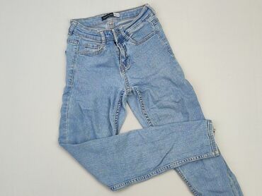 spódniczka trapezowe jeansowe: Jeans, SinSay, 2XS (EU 32), condition - Good