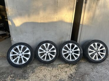 Диски: Литые Диски R 18 Mercedes-Benz, Комплект, Б/у
