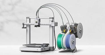 3D‑принтер Bambu Lab A1 с модулем автоподачи филамента AMS (на 4