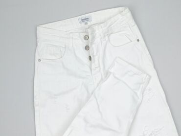 mom fit jeans white: Jeansy damskie, S