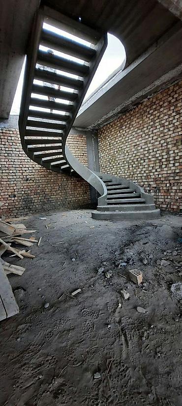 Бетонные лестницы: Изготовление на бетонный лестнице любой сложная проектная Кыргызстане — 6