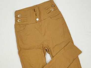 Material trousers for women, size S