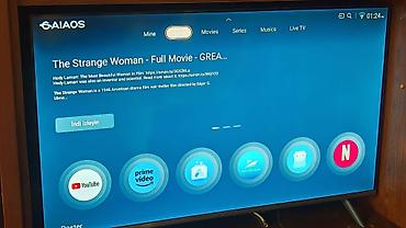AIAOS əməliyyat sistemi ilə smart televizor Xüsusiyyətlər: - AIAOS