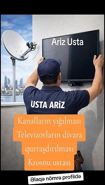 frituur yagi: Krosnu ustası kanalların yığılması televizorların divara — 1