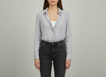 kurtka koszulowa w kratę pepco: Mohito, Women`s shirt, size M