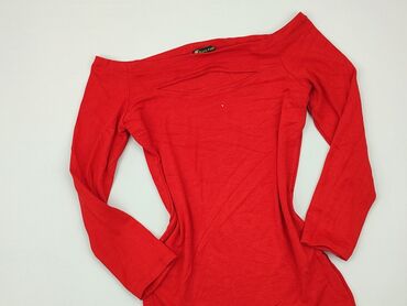 bluzki w czerwone róże: Блуза жіноча, S, стан - Ідеальний
