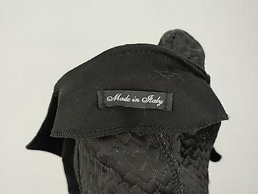 mcqueen: Czarny, krótki żakiet damski z długim rękawem, Made in Italy. Model o — 4