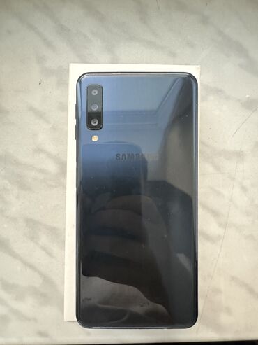 samsung a10s 64gb: Samsung Galaxy A7 2018, 64 GB, rəng - Qara, Sensor, Barmaq izi, İki sim kartlı