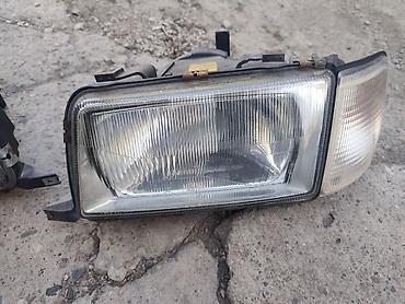 ауди фара: Комплект передних фар Audi 1992 г., Б/у — 2