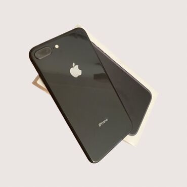 iphone 13 plus qiymeti: IPhone 8 Plus, 64 ГБ, Черный, Отпечаток пальца, С документами